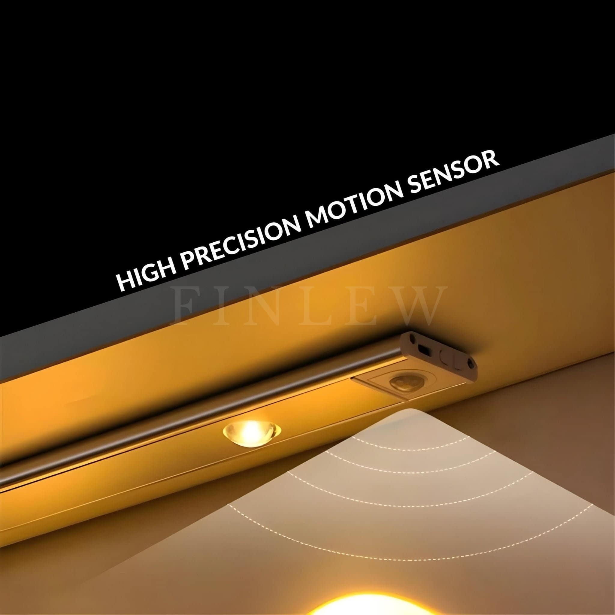 High Precision Motion Sensor Light Finlew