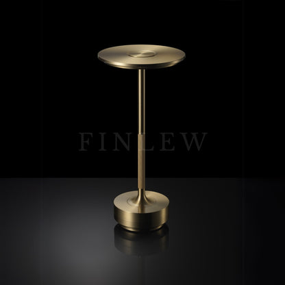 Portable Battery Table Light Gold Finlew