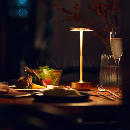 Wireless Lamp For Dinner Gold Finlew